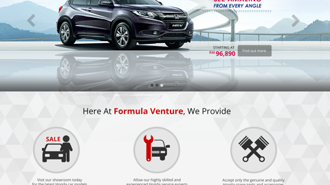 Formula Venture - Honda Butterworth, Penang, Malaysia